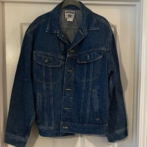 Vintage Lee Denim Jean Button Jacket Size M
